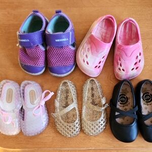 Merrell Kids Purple and Pink Sneakers